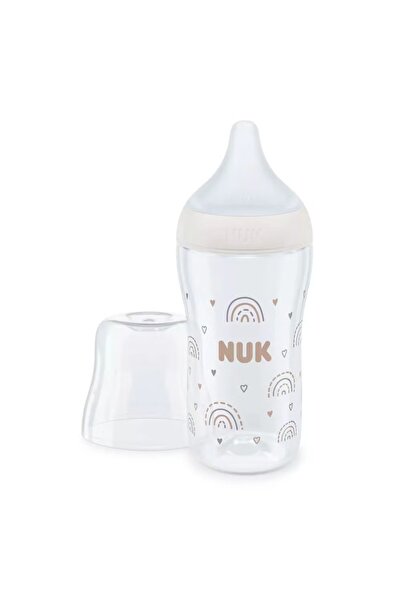 Nuk Biberon polipropilena cu tetina silicon si control de temperatura PM 260 ...
