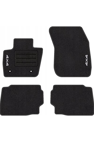 NO BRAND Covorașe auto cu logo 4x4 pentru Ford Mondeo MK5 (2015 - 2021) set c...