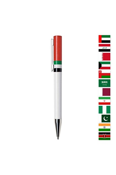 Generic Custom Printed Flag Pens Maxema Ethic