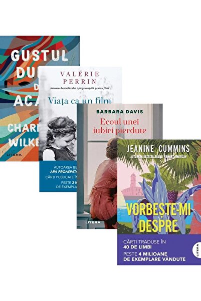 Editura Litera Pachet Literary Fiction 4 volume