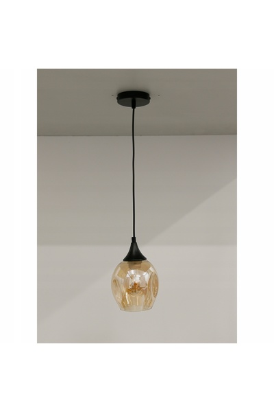 NO BRAND Lampă suspendată Candellux ASPA E27 40W Negru Bronz Reglabilă IP20