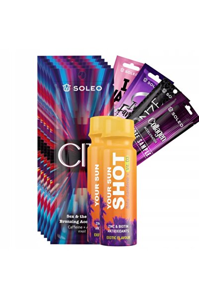 NO BRAND SOLEO CITY 5x15ml Intensificator de bronz + CADOURI GRATUITE