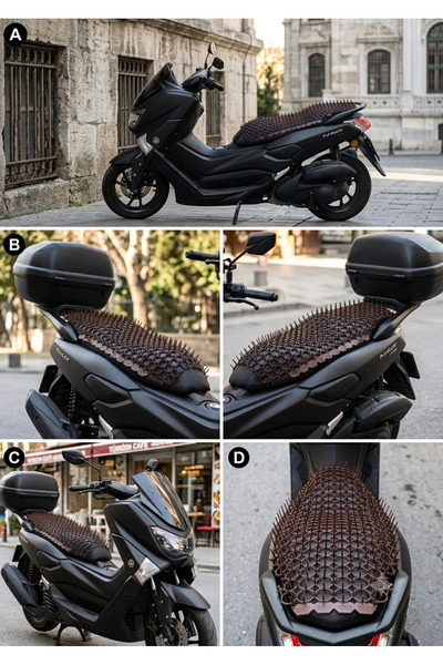 ARKADO MOTORSİKLET SELE MATI KAHVERENGİ 10 ADET