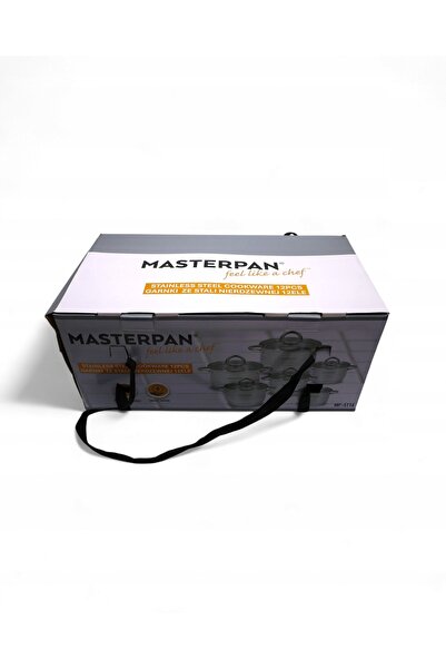 Masterpan SET COMPLET OALE DE OȚEL 12 piese GAZ INDUKSIA MP-5114