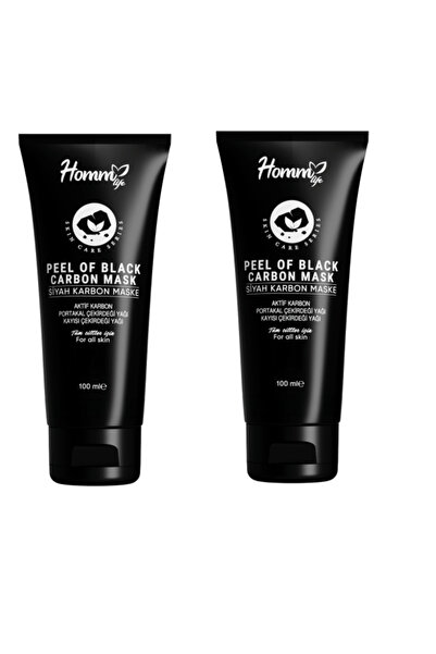 hommlife Homm Life Black Carbon Mask 100 ml - 2 Pieces