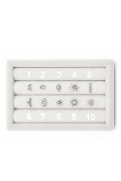 ZUZUSHINE 316L Cerrahi Çelik Piercing