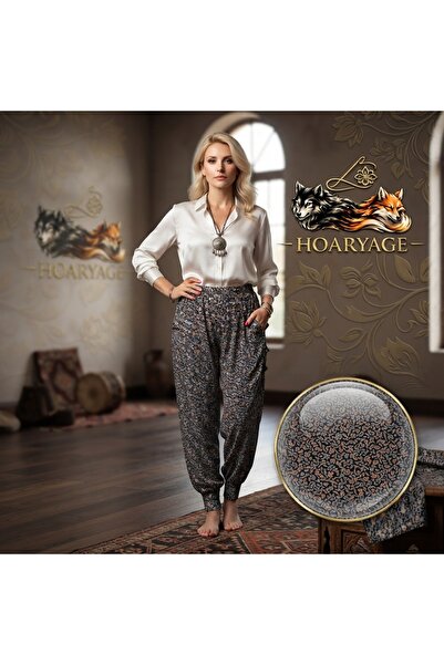 hoaryage Turlu Viscose Combed Cotton Shalwar Trousers, Cuffed Cuff Trousers, ...