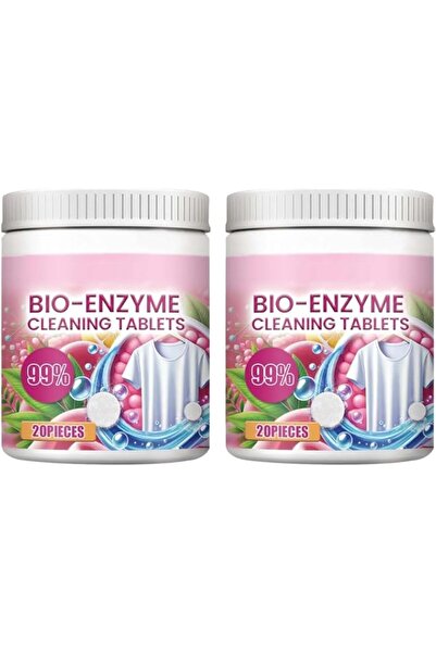 Generic Brand Multi-Functional Bio-Enzyme Cleaning Tablets (2pcs), Concentrat...
