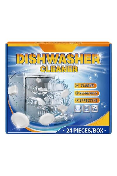Generic Brand 24 PIECES Dishwasher Cleaner and Deodorizer Tablets, highly eff...