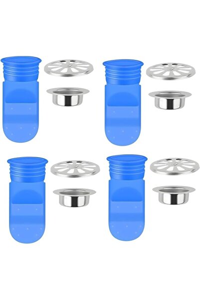Generic Brand Aputue Floor Drain Odor Stopper, 4 PCS Silicone One Way Valve S...