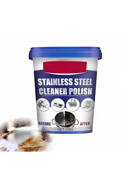Generic Brand Household Kitchen Cleaner, 100g Powerful Stainless Steel Paste,...