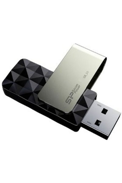 Silicon Power Blaze B30 256GB USB 3.0 Στικάκι Μαύρο