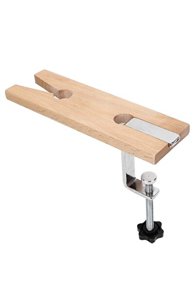 Generic Asixxsix Jewelers Bench Pin Clamp, Wooden Jewelry Making Bench, Mount...
