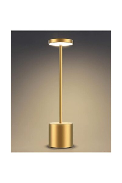 Generic Brand Cordless Rechargeable LED Table Lamp, Metal Aluminum Portable D...