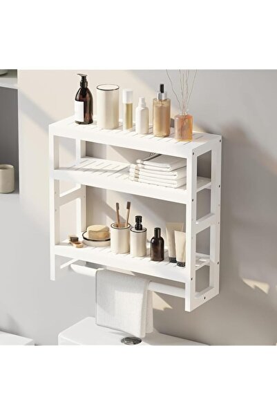 Generic Bathroom Shelves Over Toilet - Wall Mounted Floating Shelves Toilet P...