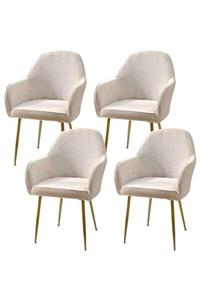 Generic Brand N/A Stretch Velvet Low Short Back Chair Cover, Curved Back Chai...