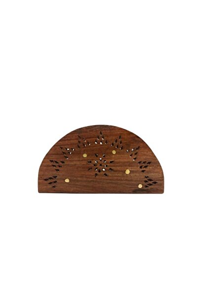Generic Brand AKDC Wooden Letter Holder 8 9x14x11 cm Brown