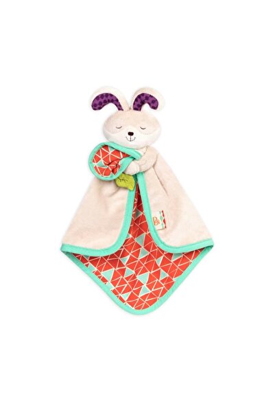 Generic B. toys – Baby Bunny Security Blanket with Soft Plush Fabric – Sensor...