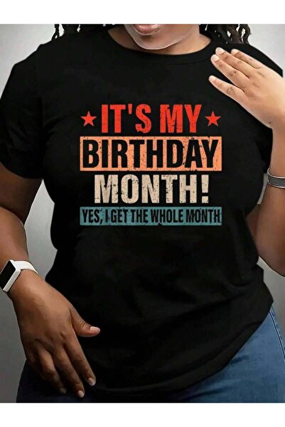 kai22 It Is My Yes The Whole Month Birthday Cruise Vacation Trip Black Graphi...
