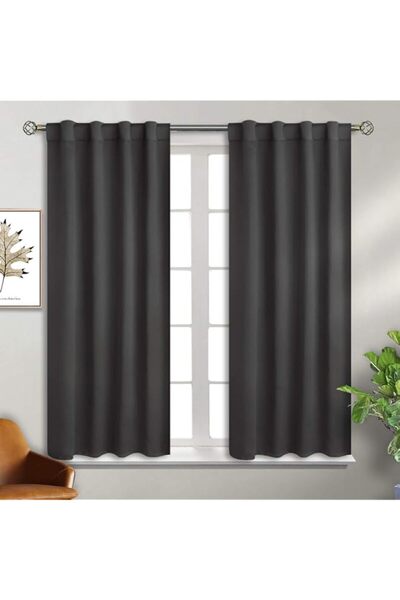 Generic Brand BGment Dark Grey Window Curtains for Bedroom - 38 x 45 Inch The...