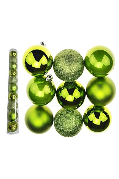Generic Brand Christmas Ball Ornaments 6CM Ball- Set of 10, Xmas Tree Baubles...