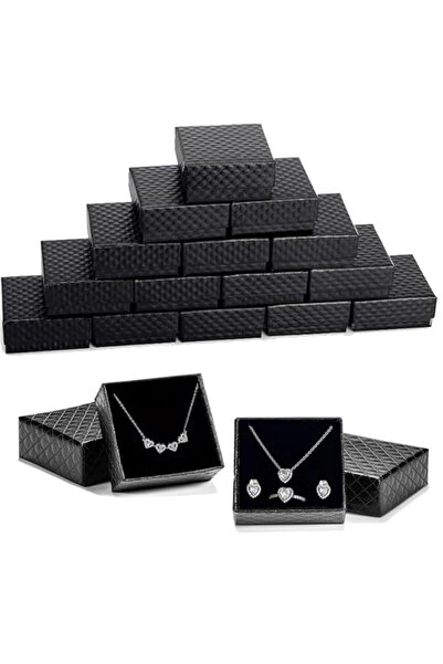 Generic Brand Small Jewelry Box - 48 Pack Velvet Lined Small Gift Boxes with ...