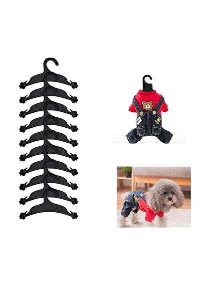 Generic Pet Clothes Hanger, 10Pcs Plastic Anti- Skid Pet Clothes Rack, Lovely...