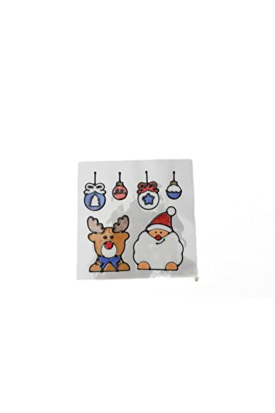 Generic Brand Daiso Window Stickers (Characters, Letters) Santa