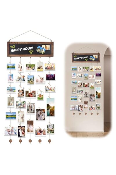 Generic Brand TERRIFI Picture Frames Collage Wall Decor, Photo Collage Frame ...