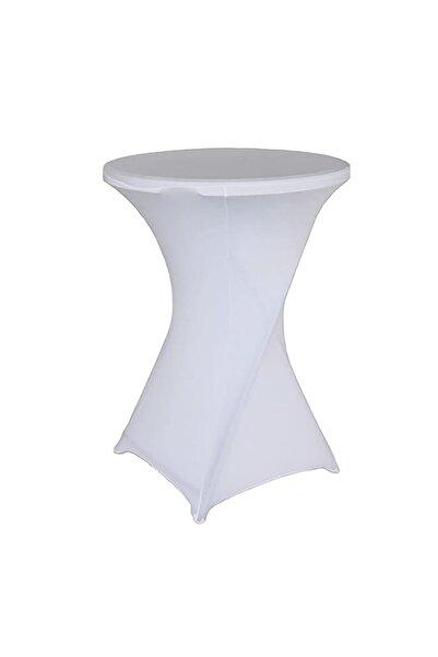 Generic UN-BRAND Banquet Table Covers Cocktail Round Fitted Stretch Spandex T...