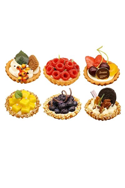 Generic Brand Fake Desserts Artificial Egg Tart Models, Realistic Simulated F...