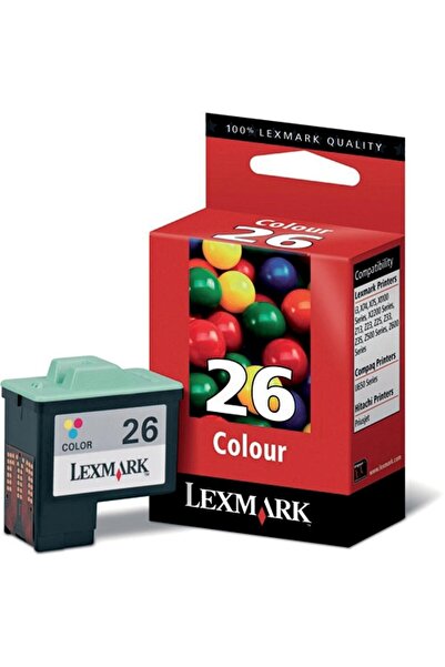 Lexmark 10N0026E RENKLİ KARTUS NO:26