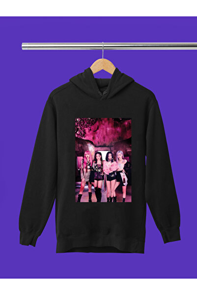 MAGORS Blackpink K-Pop Printed 3-Yarn Quality Soft Texture Kids' Hooded Sweat...