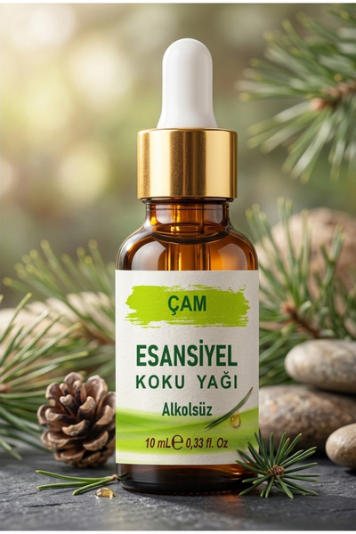 Çam Esansiyel Koku Yağı 10 ml Damlalıklı Şişede