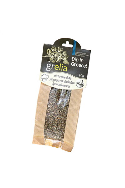 Grelia Mix pentru ulei de măsline „Dip in Greece” 40g – Condimente grecești d...