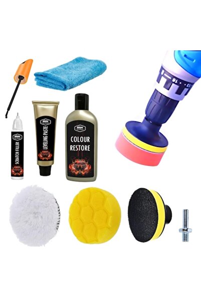 OEM Kit de corectare zgârieturi auto cu pix corector de vopsea negru pentru z...