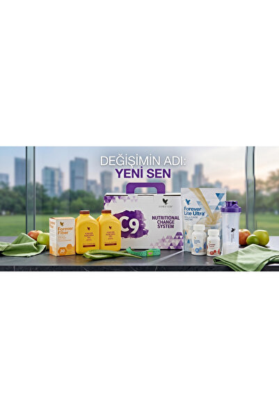 Forever Living C9 Clean 9 Beslenme ve Değişim Paketi -Detoks Seti