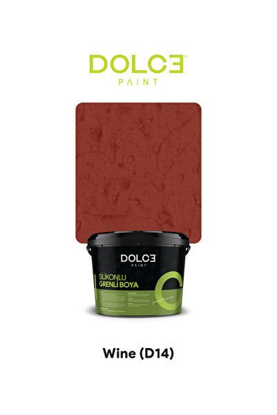 dolce boya Dolce Silikonlu Grenli Boya — Tekstürlü Dış Cephe Boyası, Çatlak G...