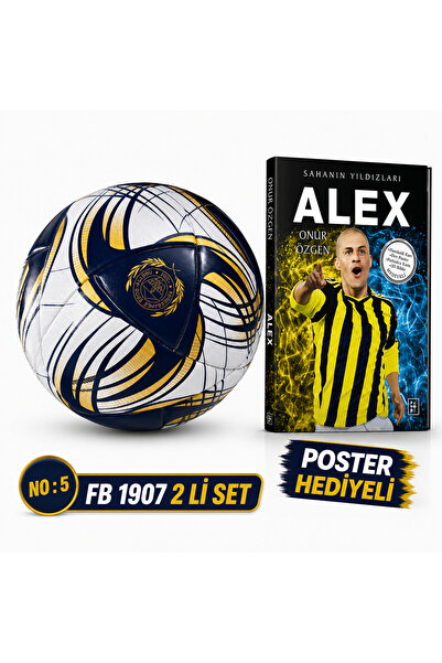 Fenerbahçe Velocity 1907 Desenli No:5 Futbol Topu Yeni Sezon 2026 + Futbolcu ...