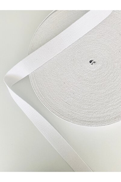 seyranat White 2.5 Meters Width 4 cm Cotton Bag Strap, Handle, Column, Narrow...