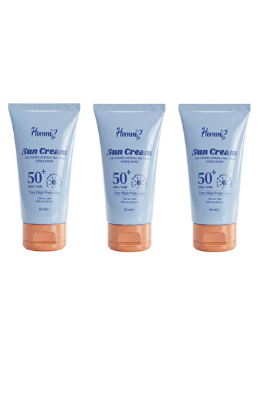 hommlife Homm Life Sunscreen Spf 50+ 50 ml - 3 Pieces