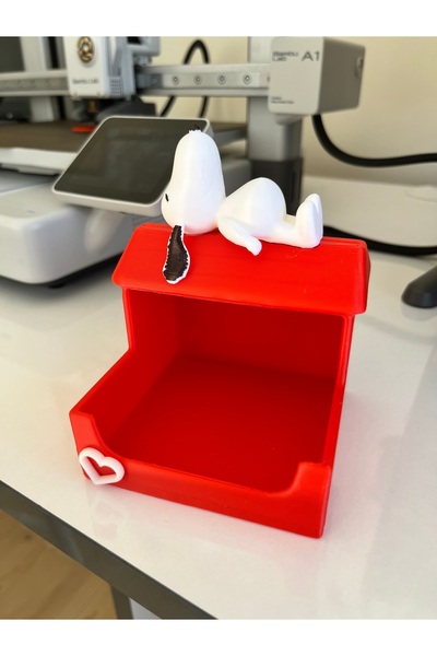 Genel Markalar Figürlü Masaüstü Bloknotluk Dekoratif Notluk Organizer 3D Baskı
