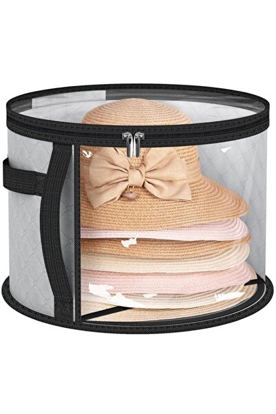 Generic THE WHITE SHOP Oversized Clear Hat Storage Bag, Holds up to 7 Caps Co...