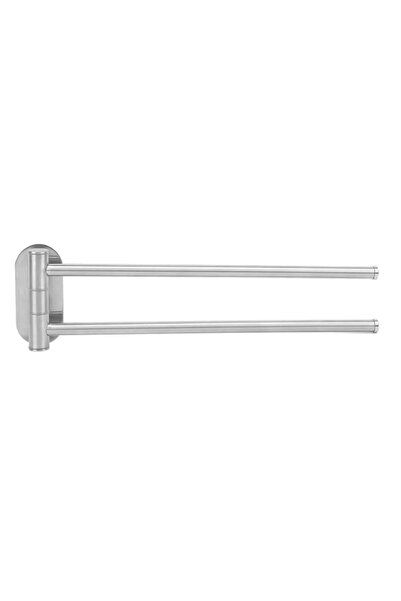Generic Swivel Stainless Steel Swing Out Towel Rack Rustproof for Bathroom Wa...