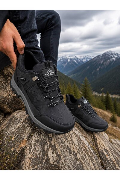 Babetty Erkek Trekking Kısa Spor Bot Outdoor Ortopedik Ayakkabı Suya Karşı Dayanıklı