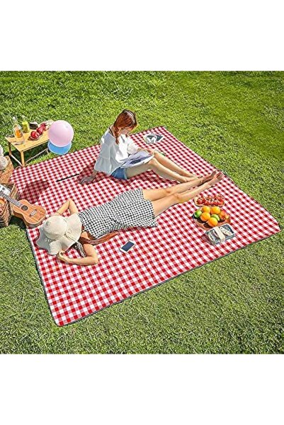 Generic Extra Large Picnic Blanket, 200x200cm Waterproof Beach Mat, Foldable ...