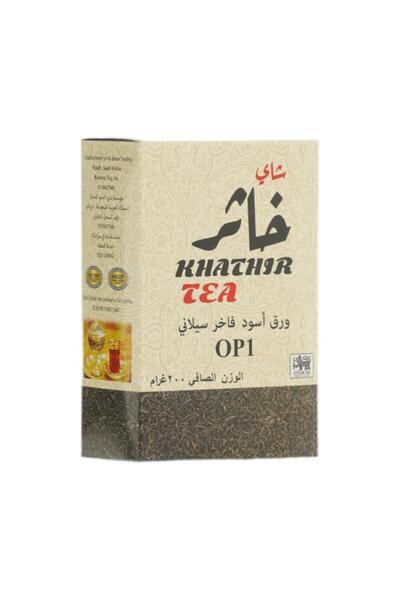 TEA خثار أسود كرتون طويل الأوراق 200 جرام