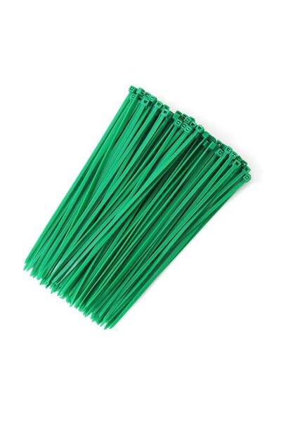 Generic ZZRanYe 10 Inch Green Nylon Garden Cable Zip Ties, Self Locking Twist...
