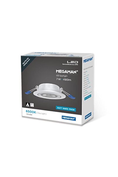 Generic Megaman Led Spot 7w 6500k Day Light