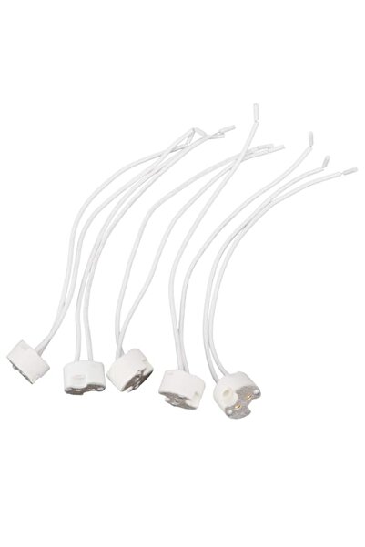 Generic Mobestech Gu10 12~265V Lamp Base Holder Adaptors - 10 Pieces, 15cm Wi...